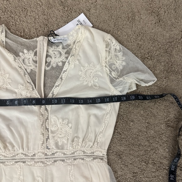 NWT ZARA Embroidered Romper - Picture 6 of 6